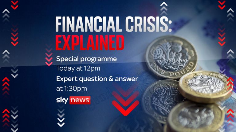 Financial crisis promo