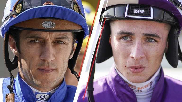 Christophe Soumillon has been banned for 60 days after nudging rival Rossa Ryan mid-race