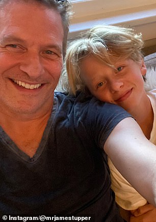 James Tupper has asked to be named legal guardian of his son with Anne Heche, Atlas Heche Tupper, 13
