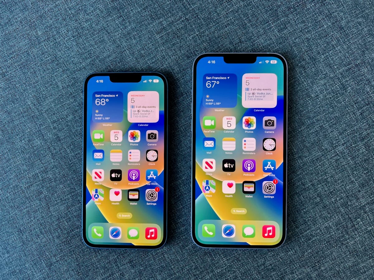 iPhone 14 and 14 Plus